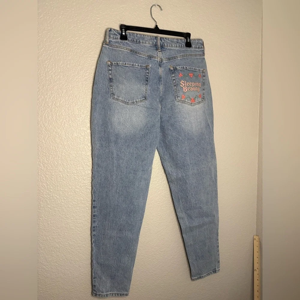 Disney Sleeping Beauty Three Good Fairies Mom Jeans Her Universe size 13